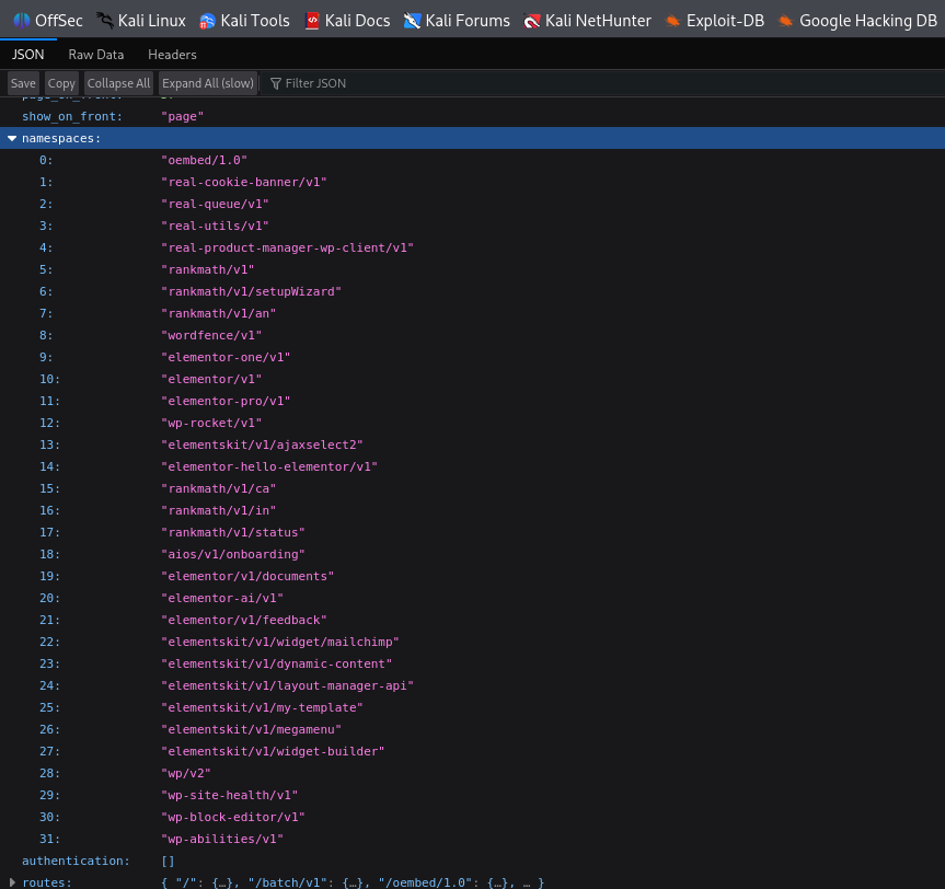 Geschwärzter Technical Finding Auszug